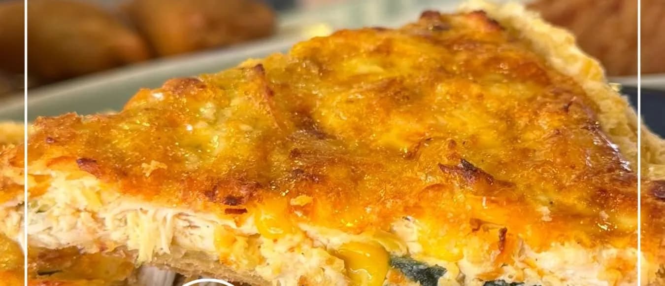 Quiche de Frango e Legumes — @CESAR